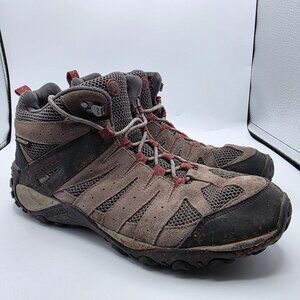 Merrell Accentor 2 Mid Waterproof Mens Size 11 Brown Outdoor Boots Camping Hike
